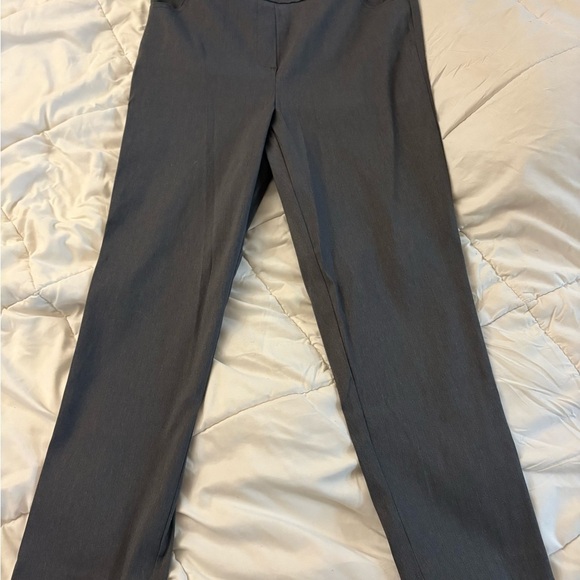 Alfred Dunner Pants - Alfred Dunner Charcoal Petite Pants